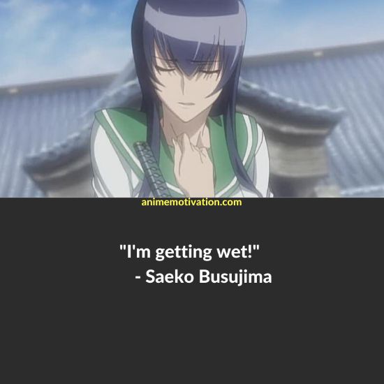 saeko busujima quotes