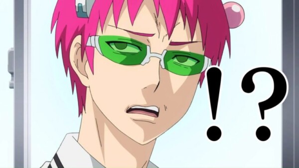 saiki k annoyed face