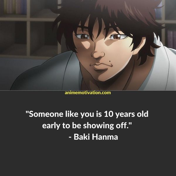 18+ GREAT Baki The Grappler Quotes Fans Will Love (Images)