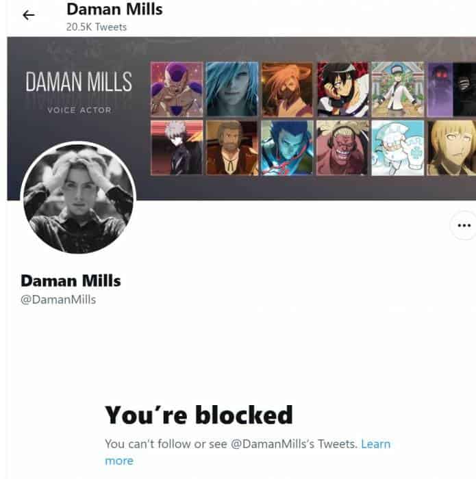 daman mills blocked @theojellis for calling out racism twitter