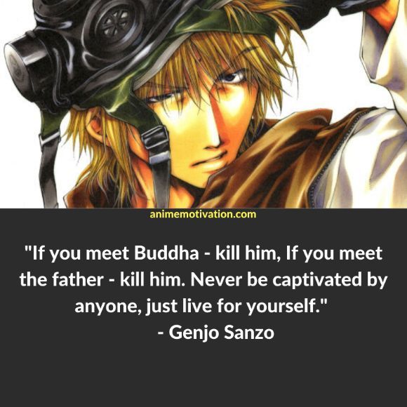 sessie Kamer Oproepen The 18+ Greatest Saiyuki Quotes About Life That Go Deep