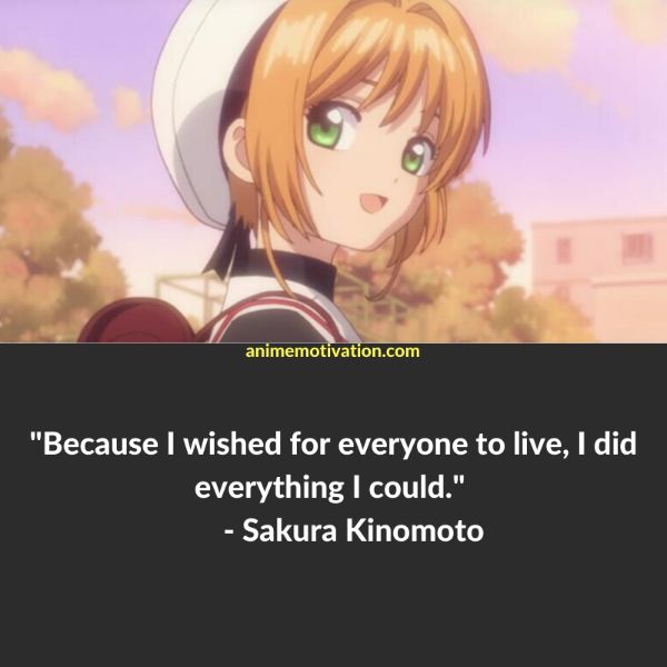 sakura kinomoto quotes
