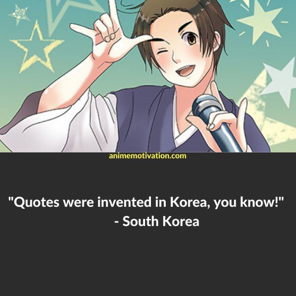 south korea quotes axis powers hetalia