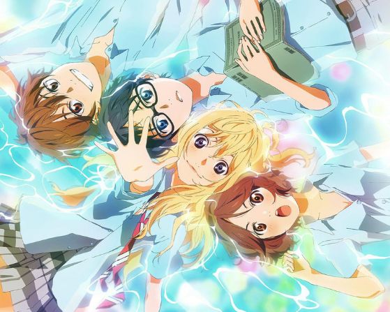 your lie in april anime series