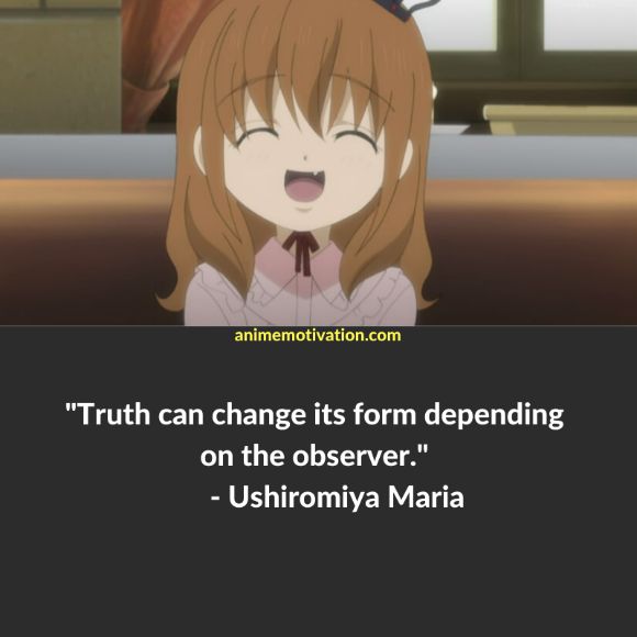 Ushiromiya Maria quotes