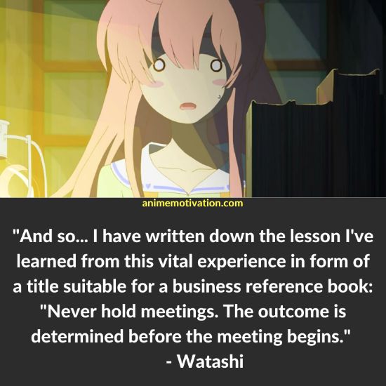 Watashi quotes jinrui wa suitai 11