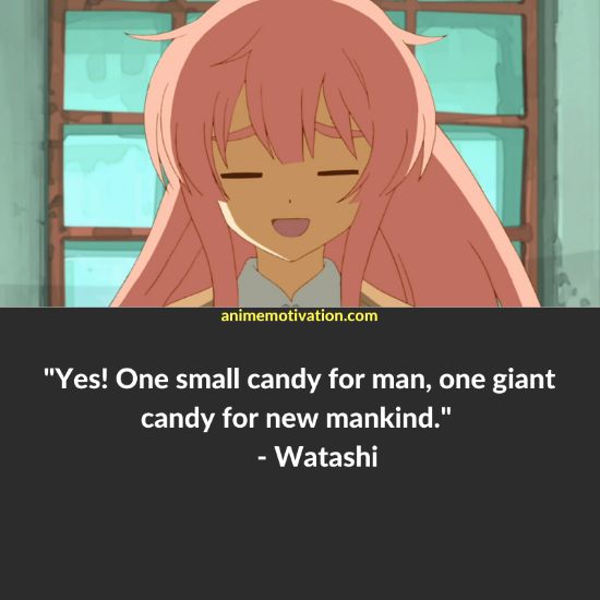 Watashi quotes jinrui wa suitai 17