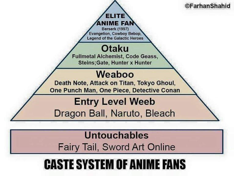 anime gatekeeping elitists 1