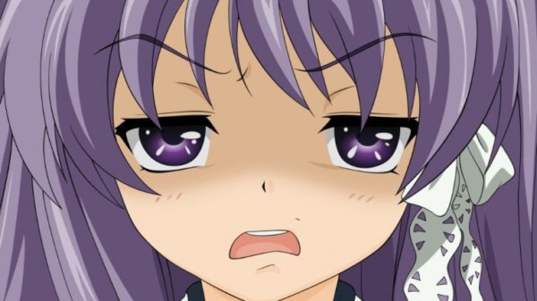 kyou fujibayashi annoyed face clannad