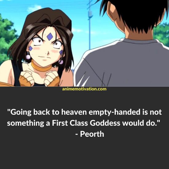 peorth quotes oh my goddess 2