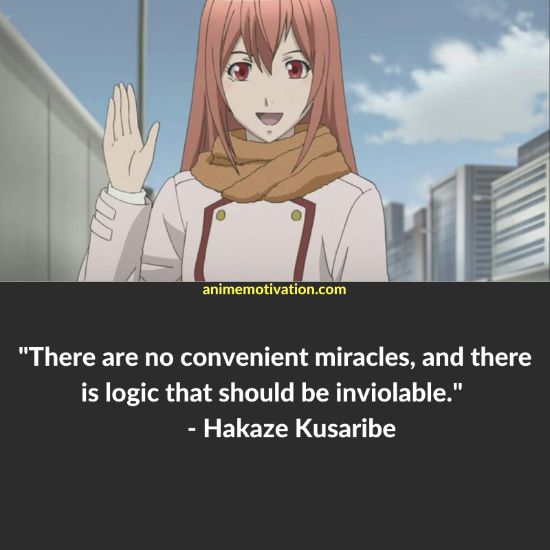 Hakaze Kusaribe quotes