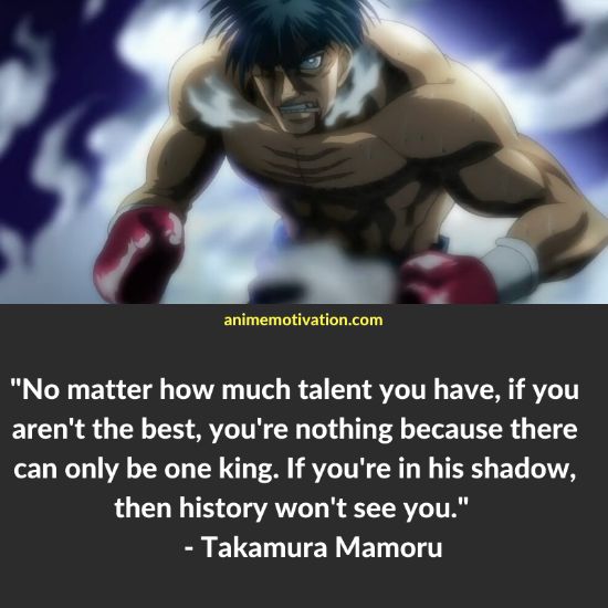 Takamura Mamoru quotes | https://animemotivation.com/hajime-no-ippo-quotes/