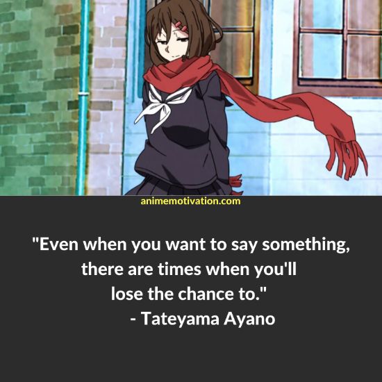 Tateyama Ayano quotes