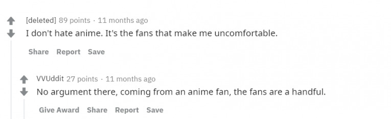 anime fans make me uncomfortable