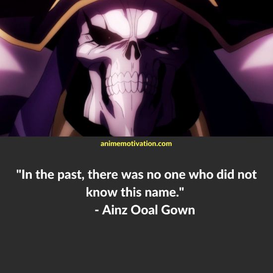 Ainz Ooal Gown quotes 7