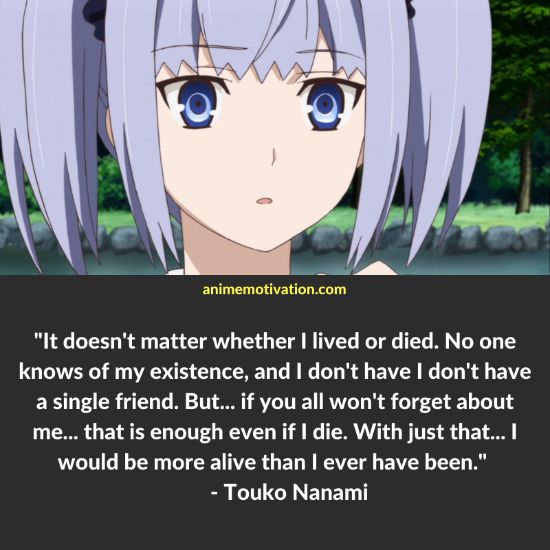 Touko Nanami quotes 1