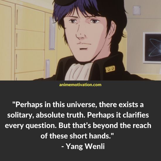 Yang Wenli quotes 10