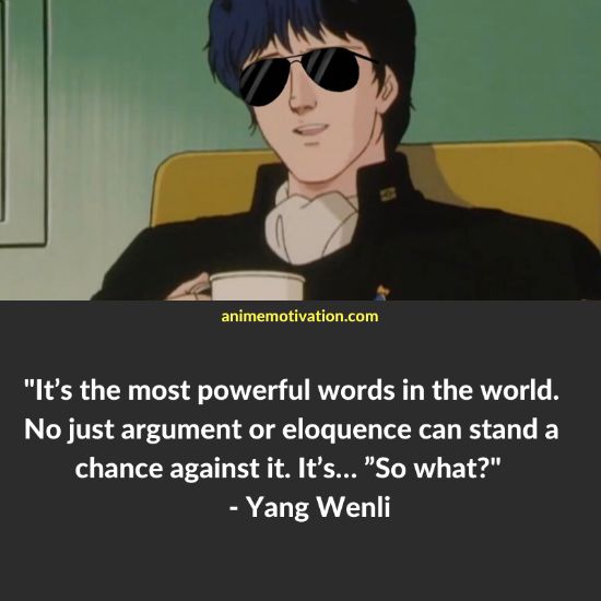 Yang Wenli quotes 9