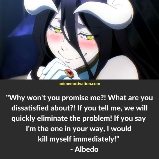 albedo overlord quotes 2