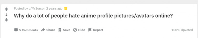 reddit anime profile pics