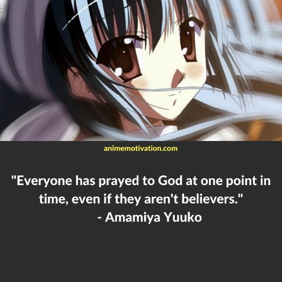 Amamiya Yuuko quotes 3