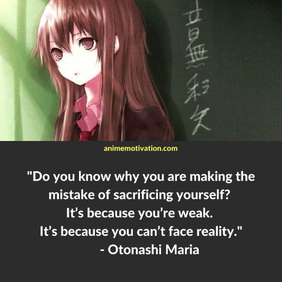 Otonashi Maria quotes 3