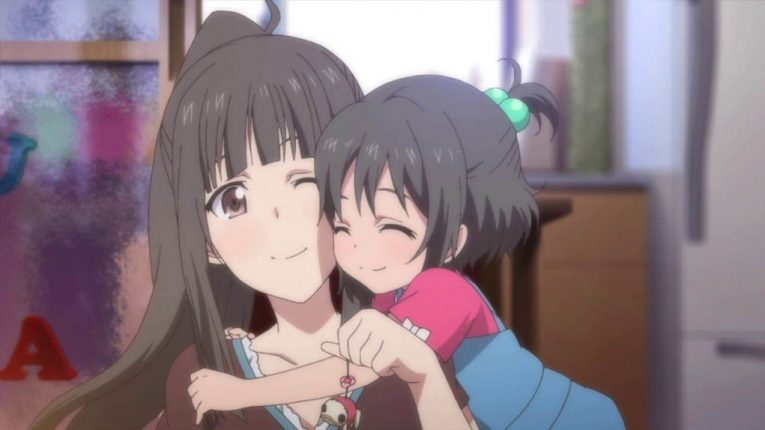 anime mother and daughter cute