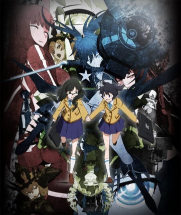 black rock shooter anime cover