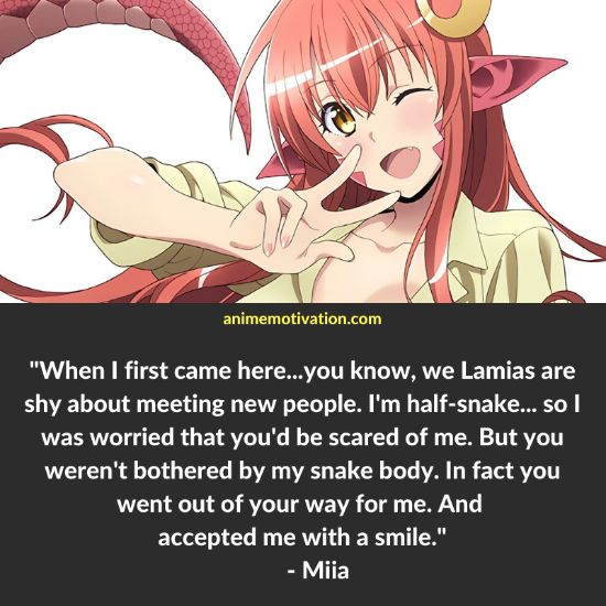 miia monster musume quotes