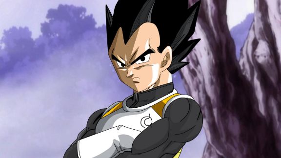 vegeta dragon ball super arms folded