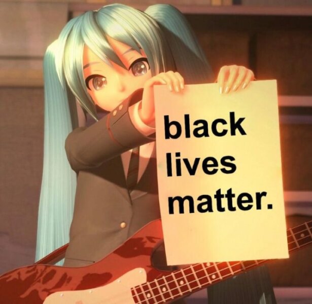 hatsune miku black lives matter
