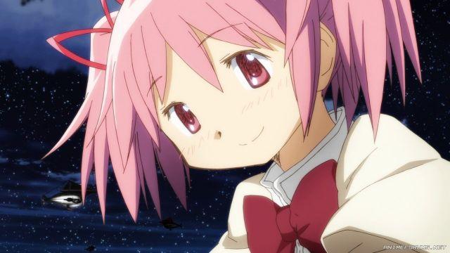 madoka kaname hero pink hair | https://animemotivation.com/the-psychological-effects-of-anime/