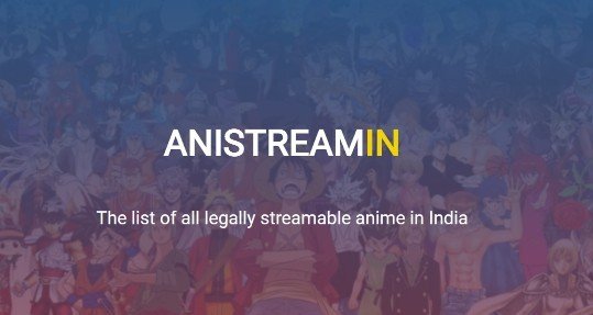 anistreamin legal anime india