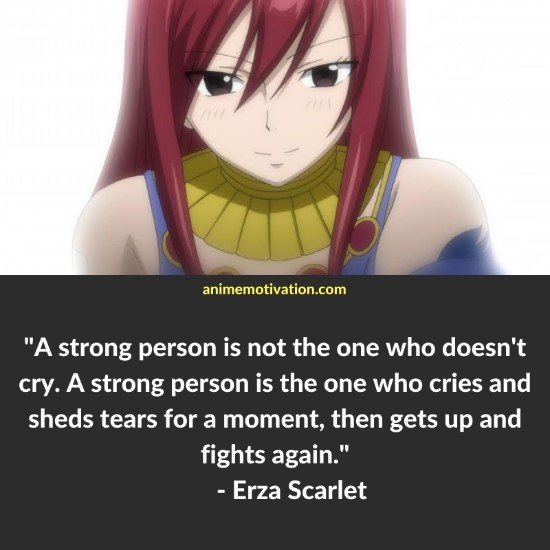 erza scarlet quotes fairy tail 11