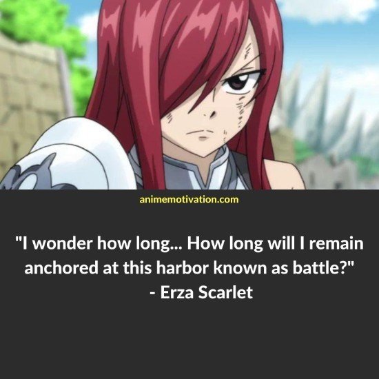 erza scarlet quotes fairy tail