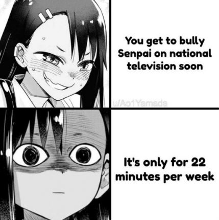 nagatoro meme bully anime