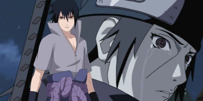 sasuke and itachi crying