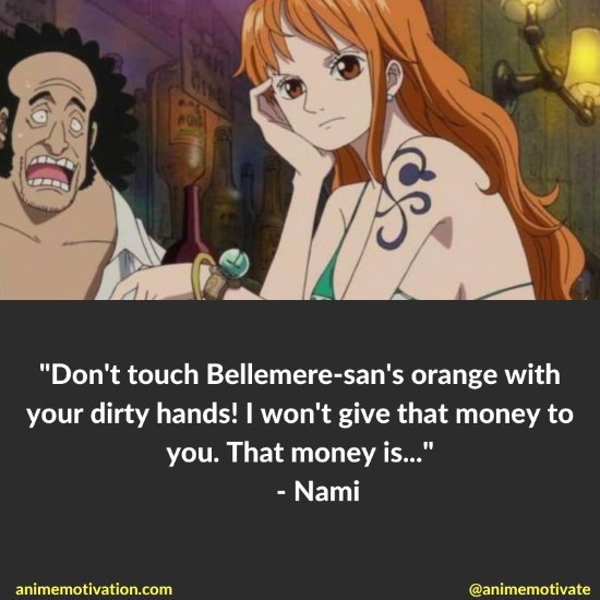 Nami quotes one piece 5