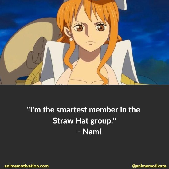Nami quotes one piece