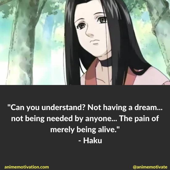 15+ Meaningful Haku Quotes You'll Love From Naruto (Images)