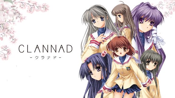 clannad front cover anime