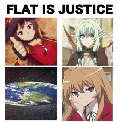 flat is justice anime meme e1600597899308