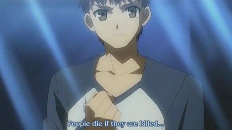 people die if they are killed shirou