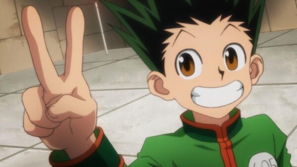 Gon Smiling Hunter X Hunter