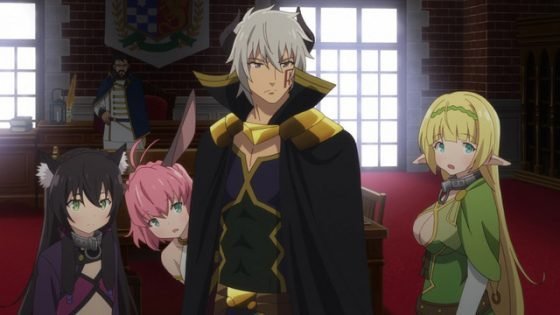 how not to summon a demon lord harem scene