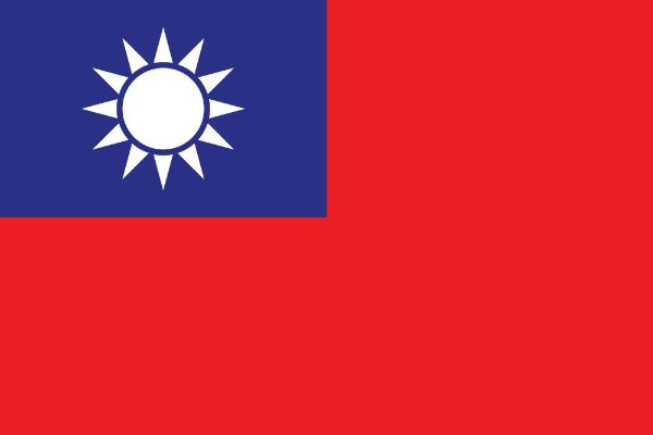 taiwan flags
