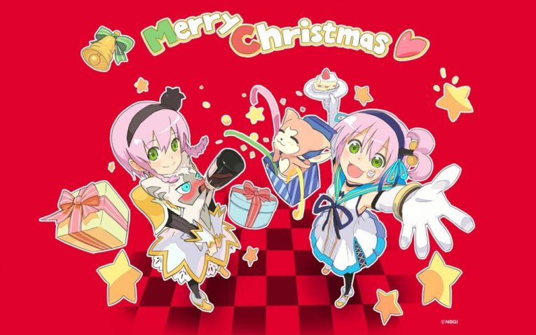 Cute Anime Girl Christmas Wallpapers HD