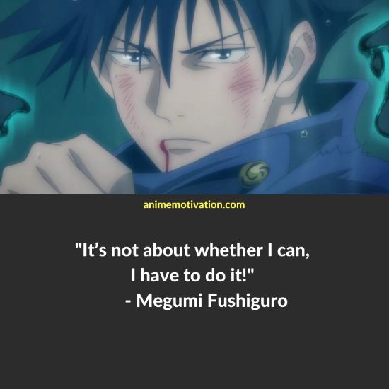 Megumi Fushiguro quotes 1 1