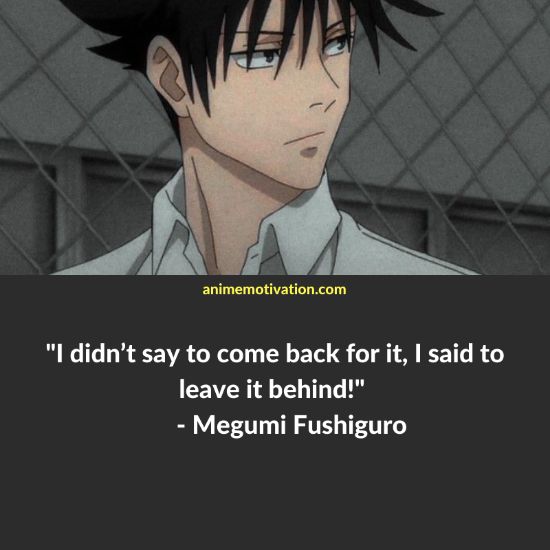 Megumi Fushiguro quotes 4