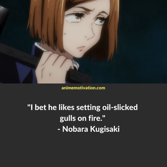 Nobara Kugisaki quotes 1